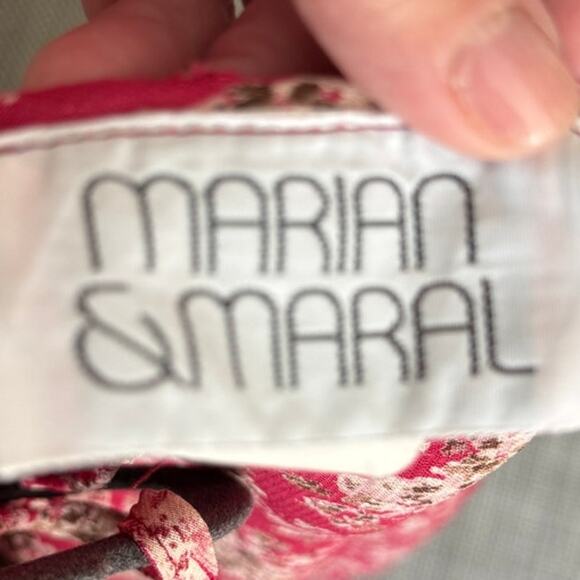 VINTAGE Babydoll Velvet Ribbon Trim Floral Mini Dress 90s Y2K Mean Girls  S - Picture 3 of 5